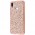 Чохол для Samsung Galaxy M20 (M205) Shining sparkles з блискітками рожево-золотистий