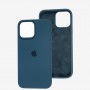 Чохол для iPhone 13 Pro Max Square Full silicone синій / cosmos blue