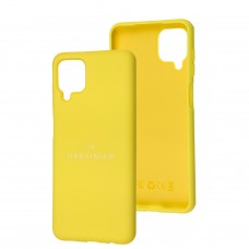 Чохол для Samsung Galaxy A12 / M12 Full Nano I'm Ukrainian yellow