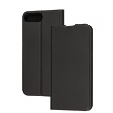 Чехол книга для iPhone 7 Plus / 8 Plus Fibra черный