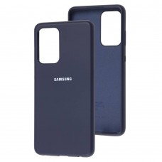 Чехол для Samsung Galaxy A52 (A526) Silicone Full темно-синий