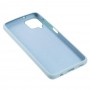 Чехол для Samsung Galaxy A12 (A125) Silicone Full голубой / lilac blue