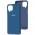 Чохол для Samsung Galaxy A12 (A125) Silicone Full синій / navy blue