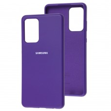 Чохол для Samsung Galaxy A72 (A726) Silicone Full фіолетовий / purple