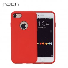 TPU чехол Rock Silicon Touch Series для iPhone 7 красный / Red