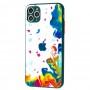 Чехол для iPhone 11 Pro Max Watercolor glass дизайн 1