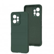 Чехол для Xiaomi Redmi Note 12 4G Shockproof protective dark green