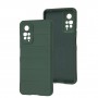 Чохол для Xiaomi Redmi Note 11 Pro / Note 12 Pro 4G Shockproof protective dark green