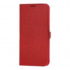 Чехол книжка для Xiaomi Redmi Note 8 Side Magnet красный