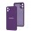 Чехол для Samsung Galaxy A05 (A055) Silicone Full camera purple