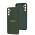Чохол для Samsung Galaxy A05S (A057) Silicone Full camera dark green