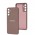 Чехол для Samsung Galaxy A05S (A057) Silicone Full camera pink sand