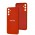 Чехол для Samsung Galaxy A05S (A057) Silicone Full camera красный