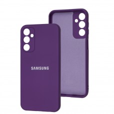 Чехол для Samsung Galaxy A24 (A245) Silicone Full camera purple