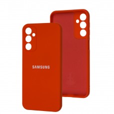 Чехол для Samsung Galaxy A24 (A245) Silicone Full camera красный