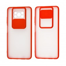 Чехол для Xiaomi Poco X3 LikGus Camshield camera protect красный