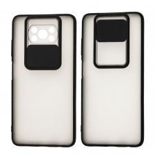 Чехол для Xiaomi Poco X3 LikGus Camshield camera protect черный