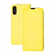 Чехол книжка для Samsung Galaxy A02 (A022) Yo желтый