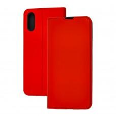 Чехол книжка для Samsung Galaxy A02 (A022) Yo красный