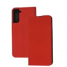 Чехол книжка для Samsung Galaxy S21+ (G996) Yo красный