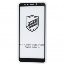 Защитное стекло для Xiaomi Redmi 5 Full Glue Люкс черное