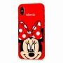 Чохол 3D для iPhone Xs Max Disney Minnie Mouse червоний