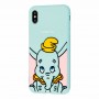 Чохол 3D для iPhone Xs Max Disney Dumbo м'ятний