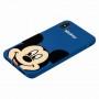 Чохол 3D для iPhone X / Xs Disney Mickey Mouse синій