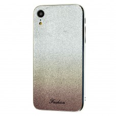 Чохол для iPhone Xr Ambre Fashion сріблястий/чорний