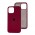 Чохол для iPhone 13 Pro Max Square Full silicone бордовий / maroon