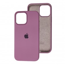 Чехол для iPhone 13 Pro Max Silicone Full лиловый / lilac pride 