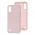 Чехол для Samsung Galaxy A01 (A015) Silicone Full розовый песок 