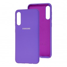Чехол для Samsung Galaxy A50 / A50s / A30s Silicone Full бледно-лавандовый 