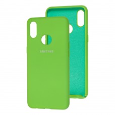 Чехол для Samsung Galaxy A10s (A107) Silicone Full зеленый