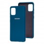 Чохол для Samsung Galaxy A51 (A515) Silicone Full синій / cosmos blue
