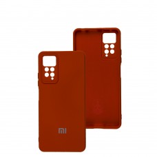 Чохол для Xiaomi Redmi Note 11 Pro Silicone Full camera червоний