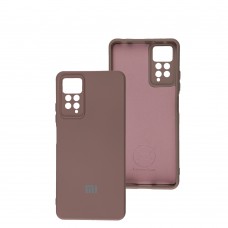 Чехол для Xiaomi Redmi Note 11 Pro Silicone Full camera розовый / pink sand