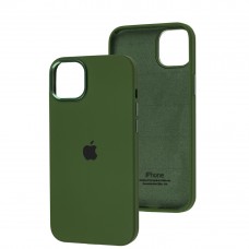 Чехол для iPhone 14 Plus New silicone case atroviren