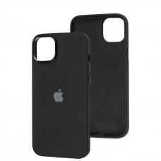 Чехол для iPhone 14 Plus New silicone case black
