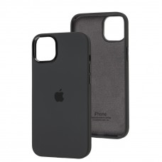 Чехол для iPhone 14 Plus New silicone case dark gray