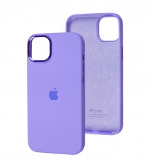 Чехол для iPhone 14 Plus New silicone case elegant purple