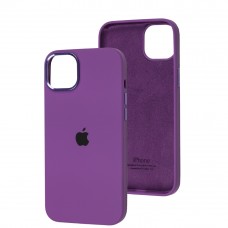 Чохол для iPhone 14 Plus New silicone case grape
