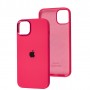 Чохол для iPhone 14 Plus New silicone case shiny pink