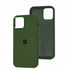 Чехол для iPhone 14 New silicone case atroviren