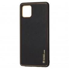 Чехол для Samsung Galaxy Note 10 Lite (N770) Leather Xshield черный