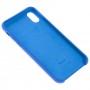 Чохол Silicone для iPhone X / Xs case синій / blue