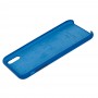 Чохол Silicone для iPhone Xs Max Premium case delft blue