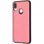 Чохол для Huawei P Smart Plus Hard Textile рожевий