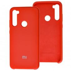 Чохол для Xiaomi Redmi Note 8T Silky Soft Touch червоний