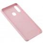 Чохол для Samsung Galaxy A20s (A207) Silky Soft Touch "світло-рожевий"